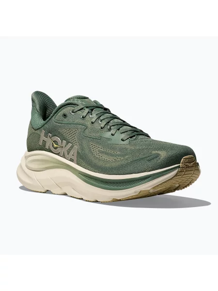 Мъжки обувки за бягане HOKA Clifton 10 fern/truffle salt зелено