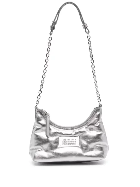 Torbica Maison Margiela srebrena
