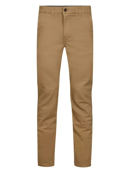 Petrol Industries Pantaloni eleganți deschis maro