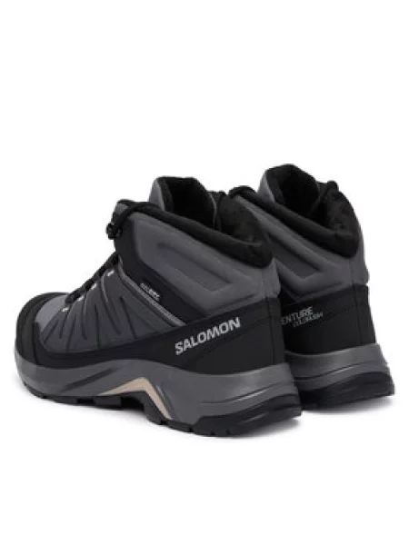 Trekingová obuv Salomon X- Adventure Coldrush Wp W sivá