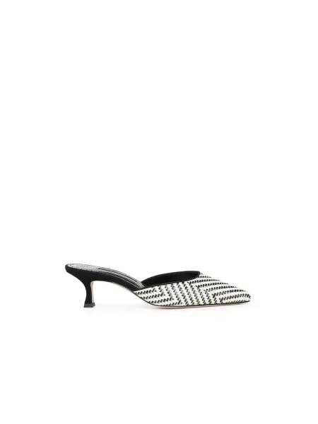 Klapki mules Manolo Blahnik