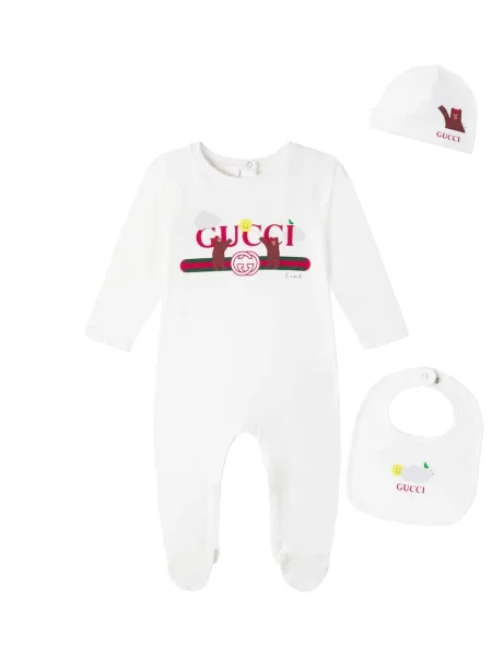 Gyerek sapka Gucci fehér