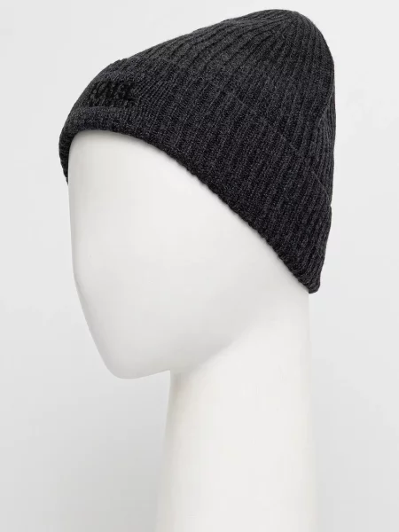 Шапка з додаванням вовни Karl Lagerfeld сірий
