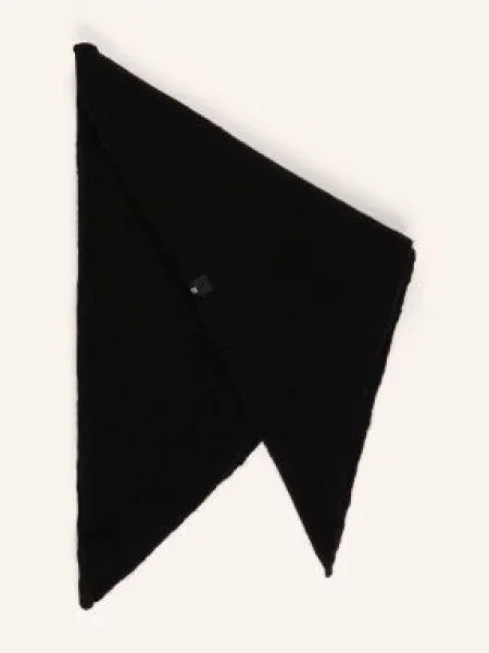 Black Palms Trojúhelníkový Šátek Triangle černá