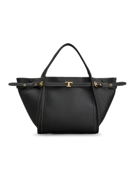 Shopperka Tod's skórzana czarna