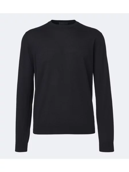 Pulover Prada de mătase negru