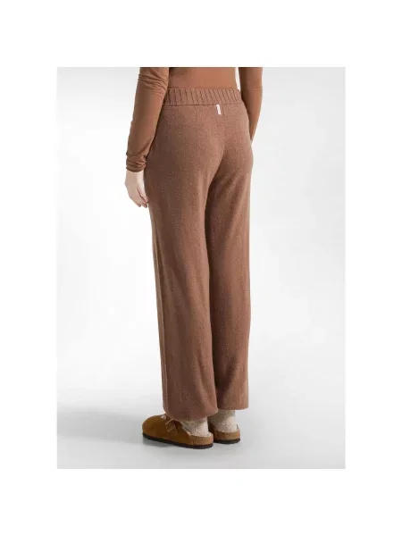 Pantaloni de jogging Deha tricotate maro