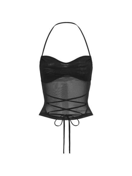 Top Fae Swim negru