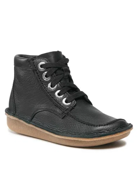 Μποτάκια Clarks μαύρο