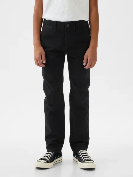 Pantaloni copii Gap negru