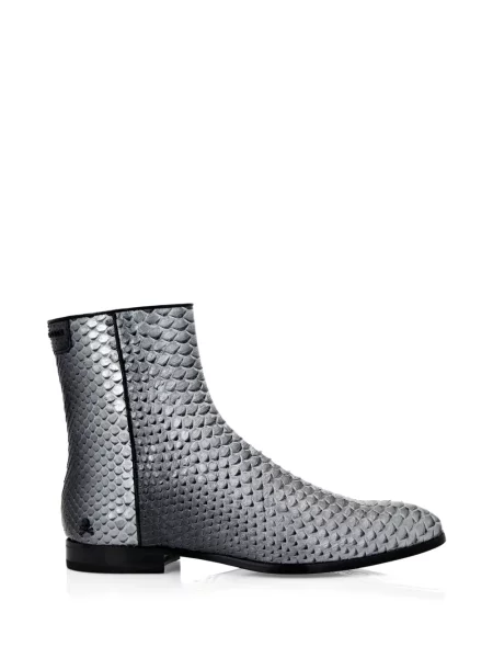 Cizme scurte Philipp Plein din piele