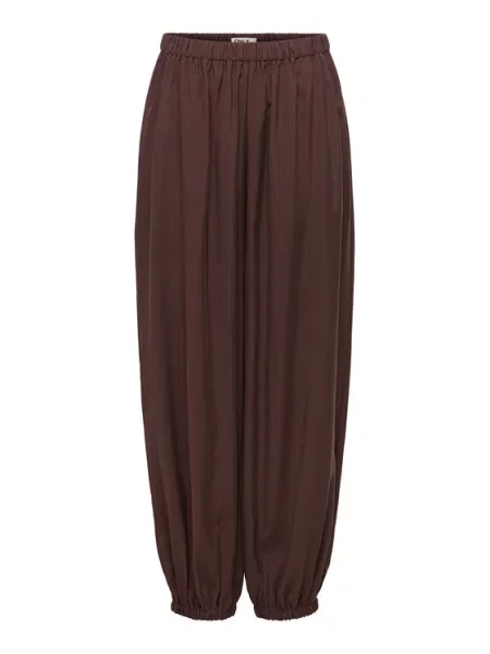 ONLY Штани з тканини Scarly коричневий