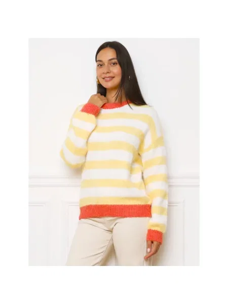 Pulover La Modeuse galben