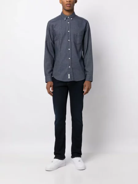 Liesas skinny fit džinsai Jacob Cohën mėlyna