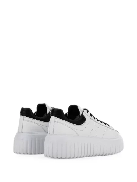 Sneakerși Hogan cu platformă alb