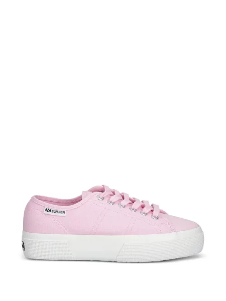 Sneakerși Superga cu platformă roz