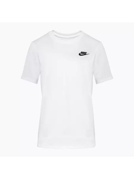 Tričko Nike Sportswear Club Essentials bílá/černá bílé