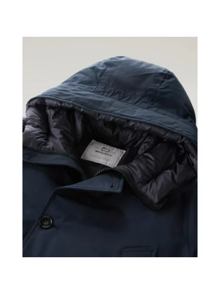 Anorak Woolrich niebieska
