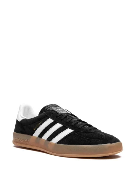 Haftowane sneakersy Adidas Gazelle różowe