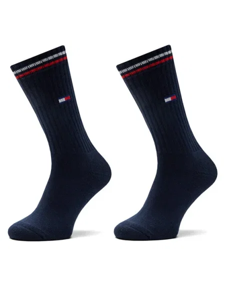 Tommy Hilfiger Șosete lungi Bleumarin