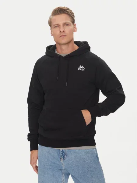 Kappa Світшот Authentic чорний