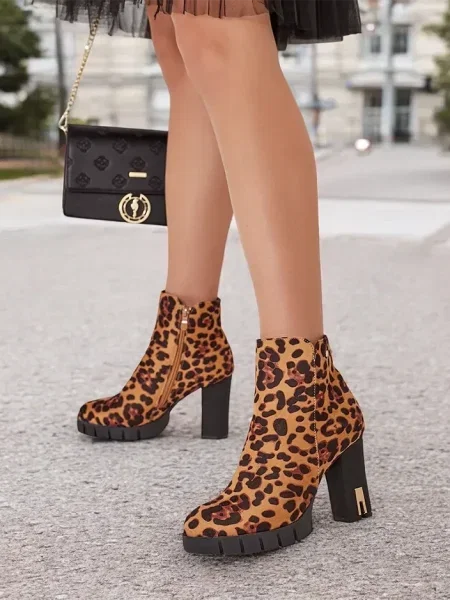 Botine Resti elegante negru