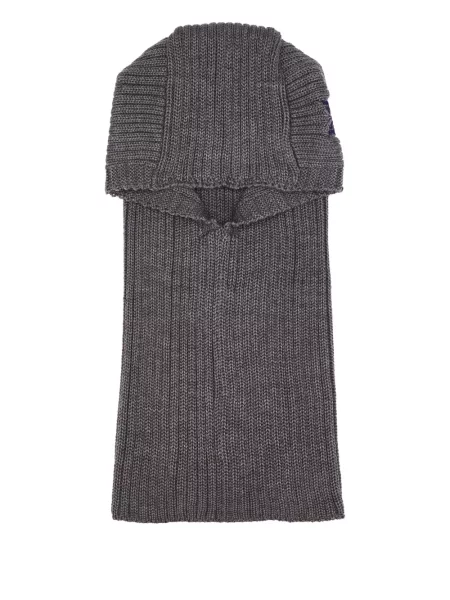 Căciulă Needles cu broderie gri