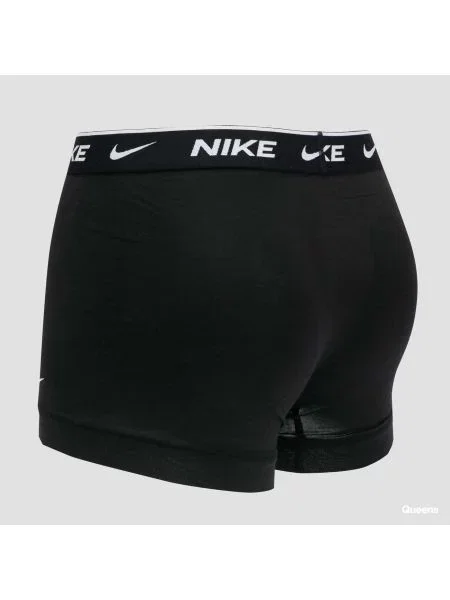 Boxerky Nike Everyday Cotton Stretch Trunk černé