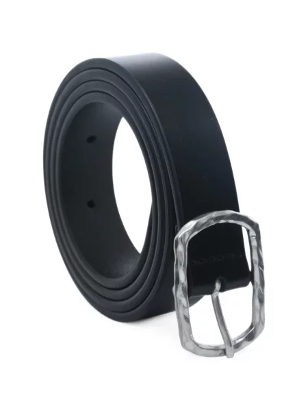 Cu centură curea Ann Demeulemeester cu cataramă negru