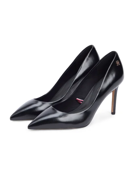 Tommy Hilfiger Pantofi cu subțire Essential Pointed Pump negru