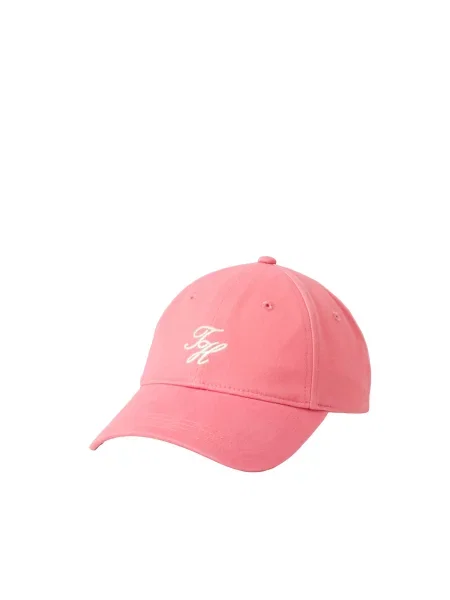 TOMMY HILFIGER Șapcă ecru / pastel roșu
