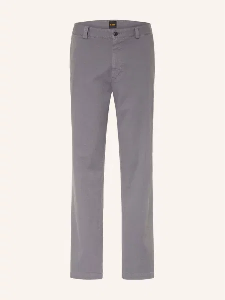 Boss Chino Kalhoty Regular Fit šedá