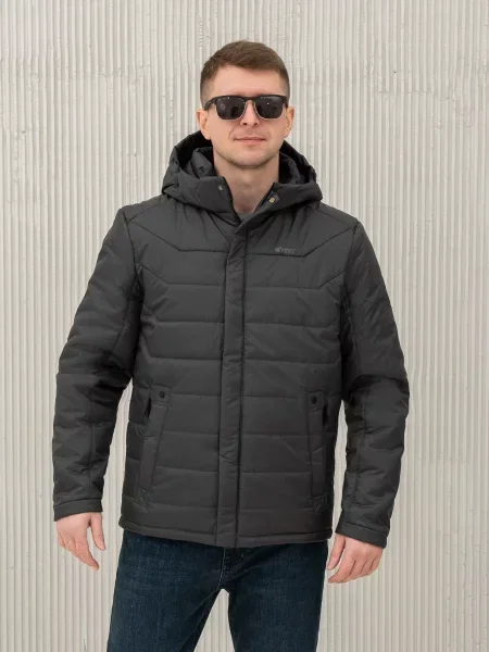 Классическая демисезонная куртка City Fashion Classic оливковая