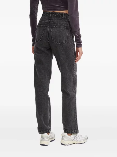 Pantaloni Adidas cu broderie negru