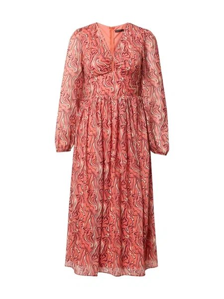 Trendyol Rochie portocaliu gri închis bej