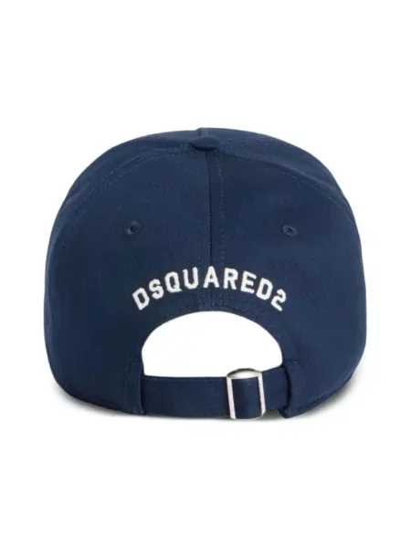 Czapka z daszkiem Dsquared2 niebieska