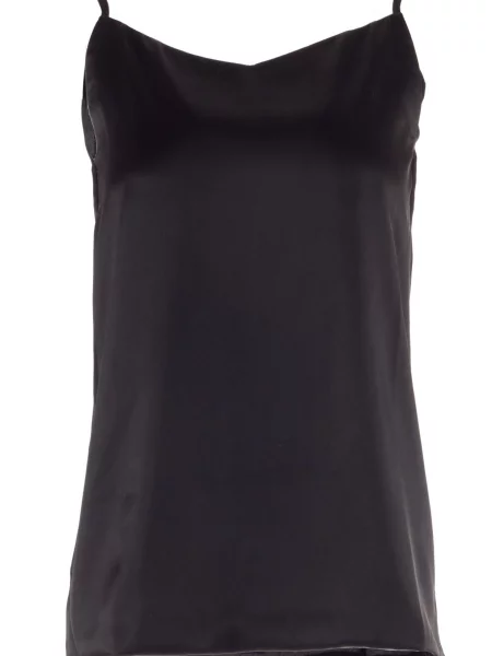 Майка LadyLike шовк чорний