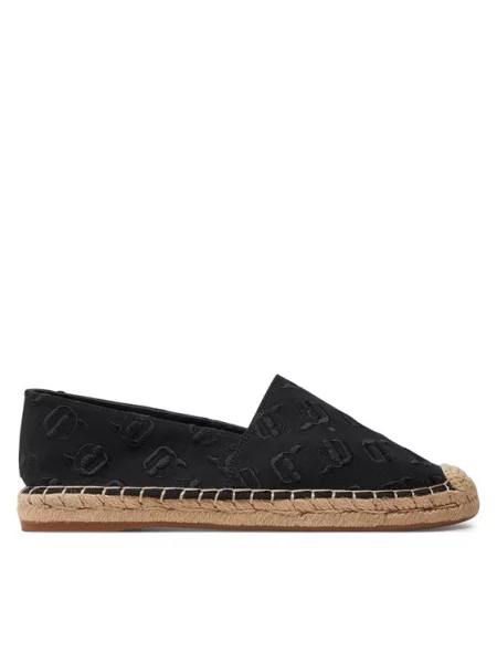 Karl Lagerfeld Espadrile KAMINI negru
