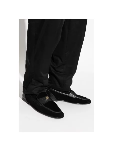 Półbuty Dolce And Gabbana skórzane czarne