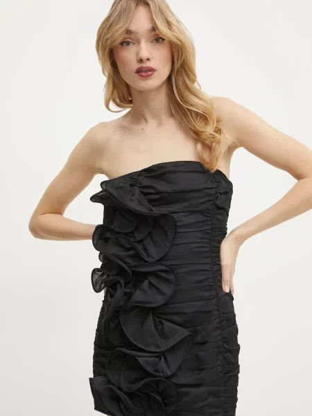 Charo Ruiz Ibiza sukienka Orbet mini dopasowana czarny