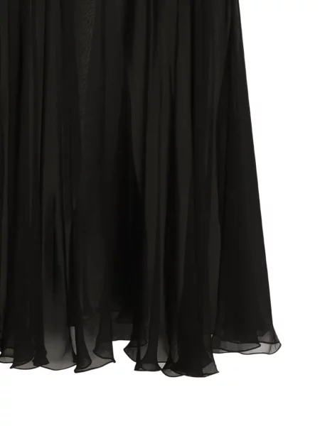 Fustă Dolce & Gabbana din șifon negru