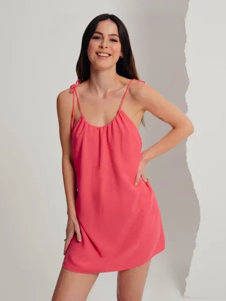 A LOT LESS Rochie de vară Giselle' roz