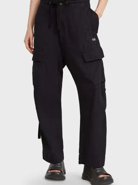 Штани карго G-star Raw чорні