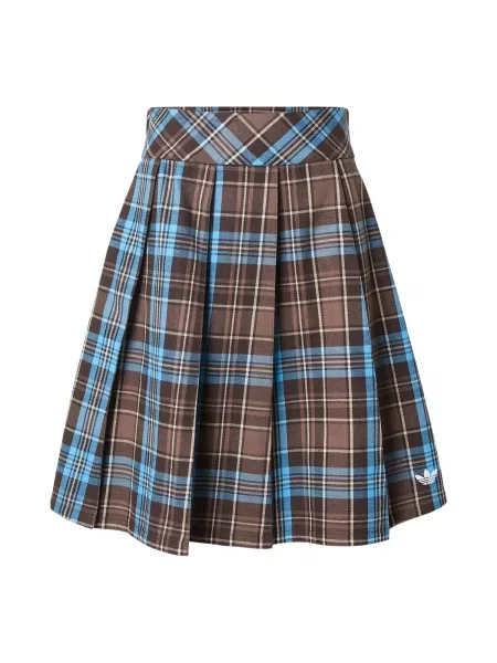ADIDAS ORIGINALS Fustă albastru deschis / maro / negru alb