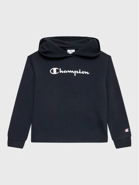 Champion Μπλούζα Custom Fit μαύρο