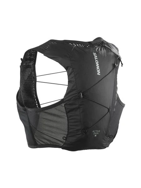 Vestă pentru alergare Salomon Active Skin 4 No Flasks negru