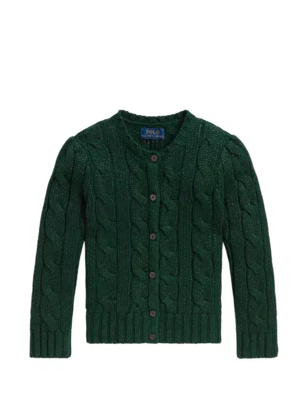 Gyerek kardigán Polo Ralph Lauren zöld