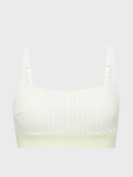 У смужку купальник Calvin Klein жовтий