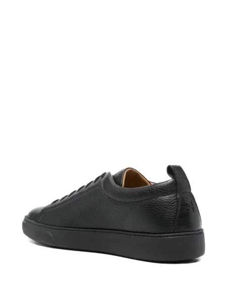Sneakerși Henderson Baracco cu șireturi din piele negru