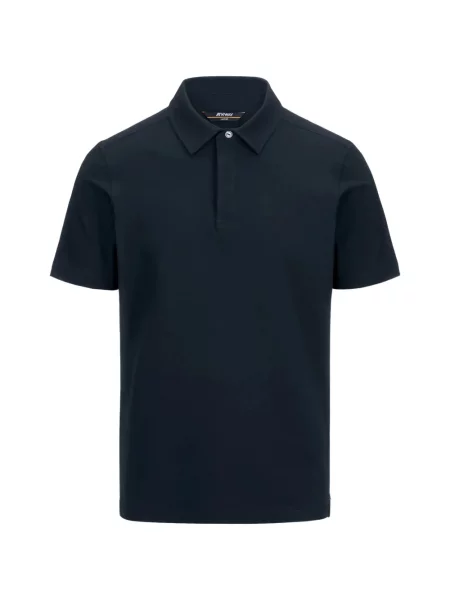 Tricou polo K-way albastru